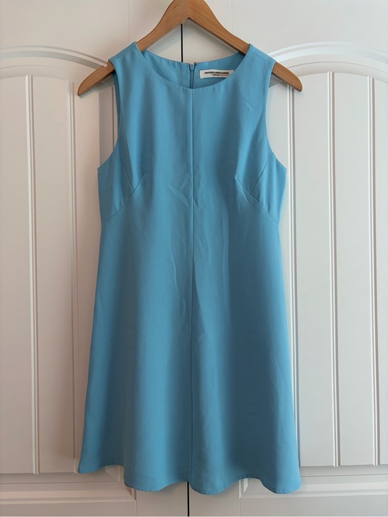 Amanda Uprichard Dresses & Skirts - Amanda Uprichard Diana Light Blue Shift Mini Dress Women's Size Small